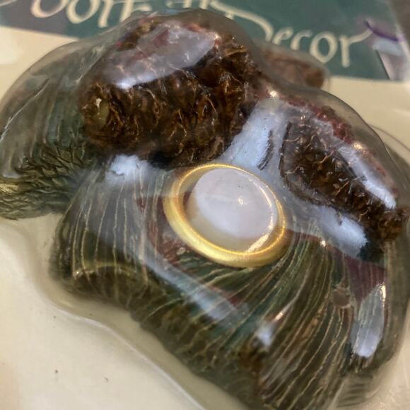 Pine Cone Illuminated Doorbell Lighted Button HP Vicki Anderson NOS VICKILANE - Picture 10 of 10